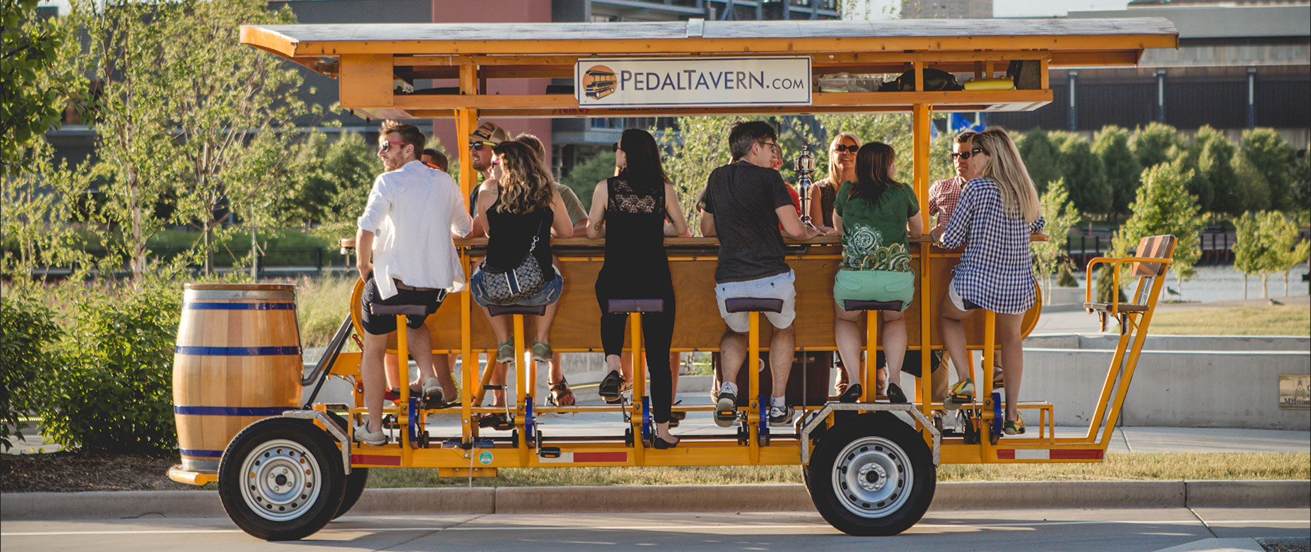 Original Milwaukee Party Bike Tour Downtown Milwaukee Pedal Tavern